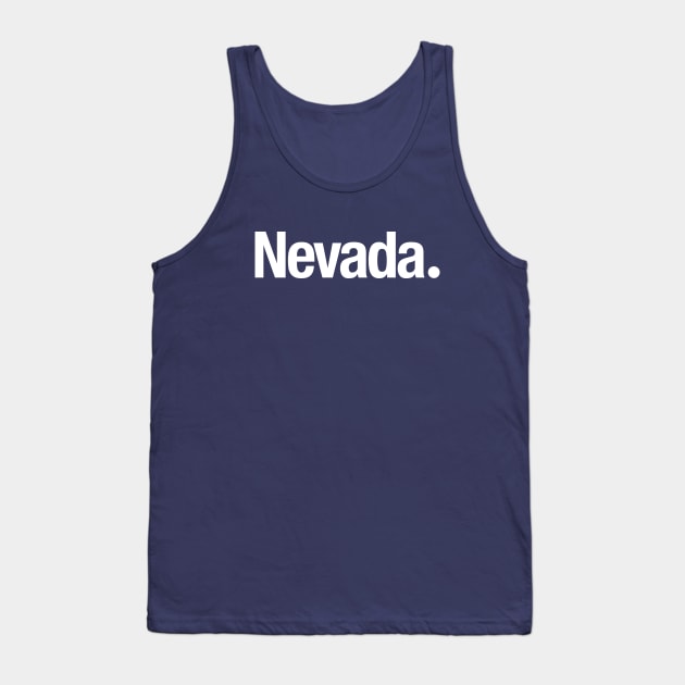 Nevada. Tank Top by TheAllGoodCompany